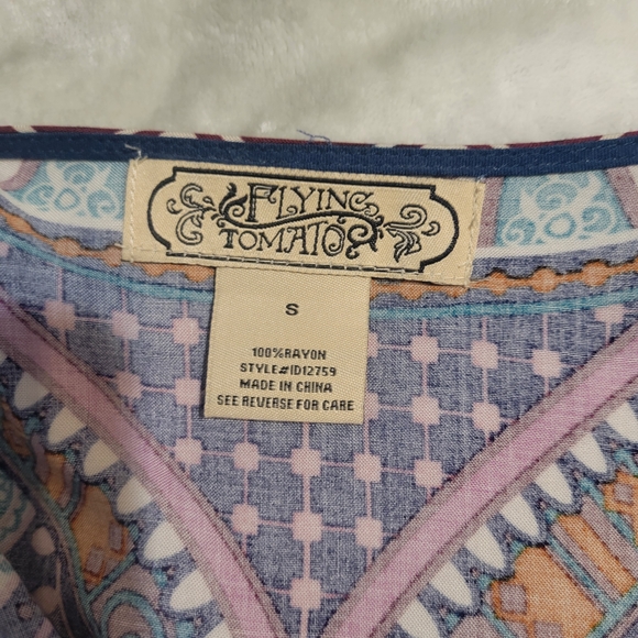 Flying Tomato Vibrant Kaftan Maxi Dress.  - Picture 9 of 9